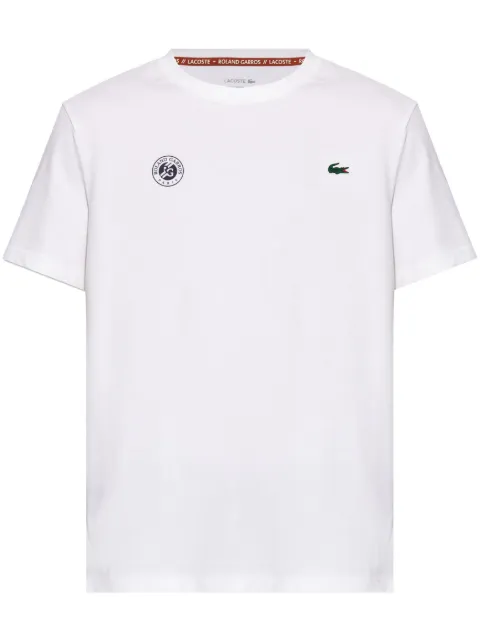 Lacoste playera con cuello redondo de LACOSTE x Rolland Garros