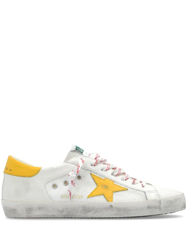 Goose Superstar Golden Goose Sneakers Yellow Golden Goose Super
