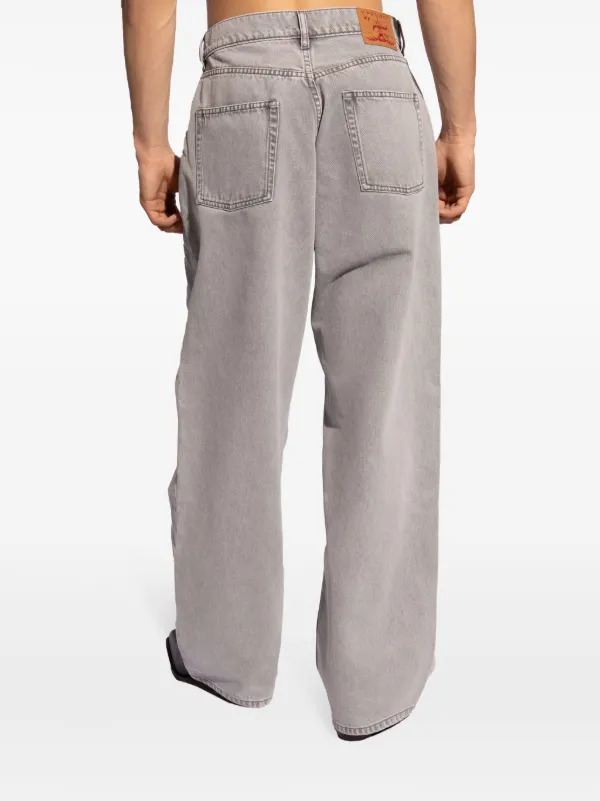 Y/Project ロゴパッチ ジーンズ | グレー | FARFETCH JP 