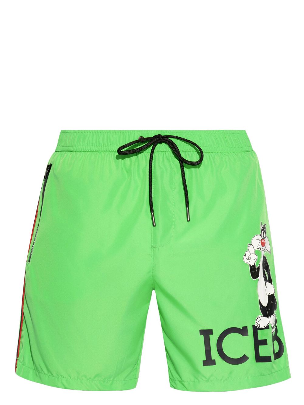 Iceberg X Looney Tunes Swim Shorts In Multi