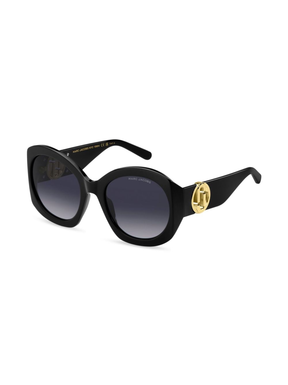 Marc Jacobs Eyewear 722 oversized zonnebril Zwart