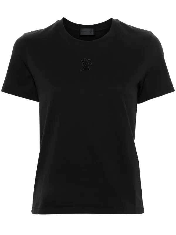 【monち】 Moncler Logo T-shirt | Black | FARFETCH ZA