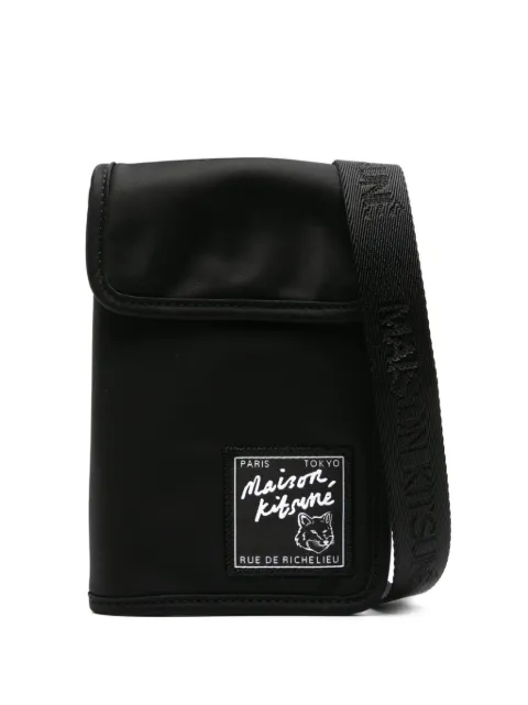 Maison Kitsuné The Traveller bi-fold neck bag