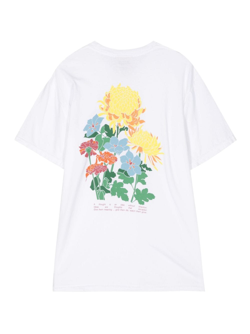 KidSuper Growing Ideas graphic-print T-shirt - Wit