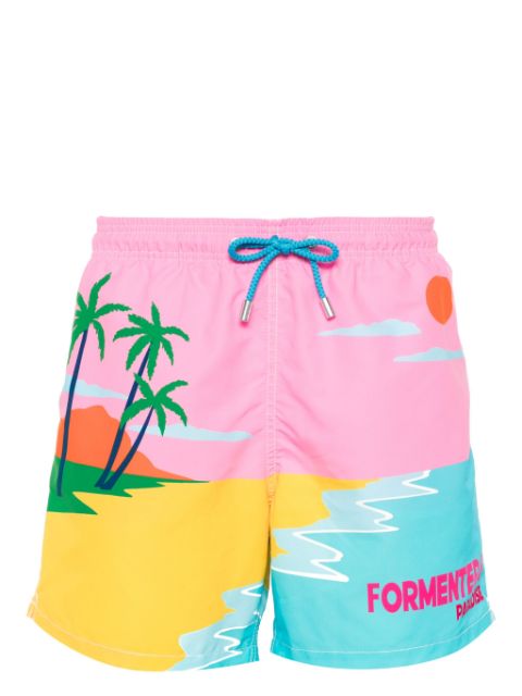 MC2 Saint Barth Gustavia printed swim shorts