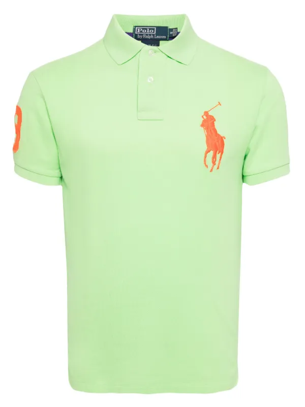 Polo Ralph Lauren Big Pony Cotton Polo Shirt Green FARFETCH PT