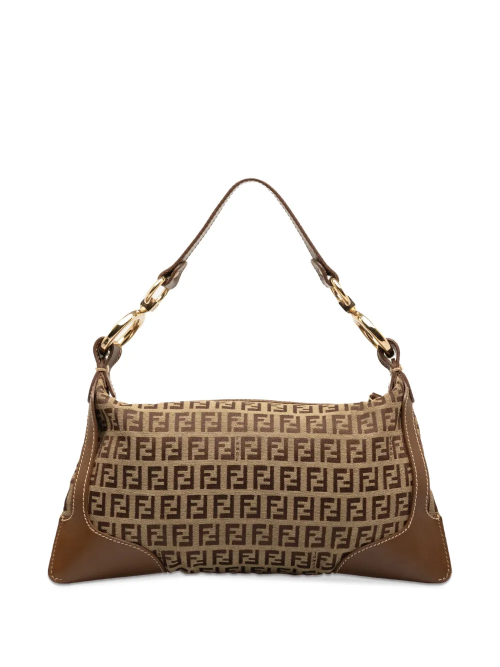 Fendi Pre-Owned 2000-2010 Zucchino Chef Baguette bag - Bruin
