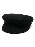 Helen Kaminski Dali cotton bakerboy hat - Black