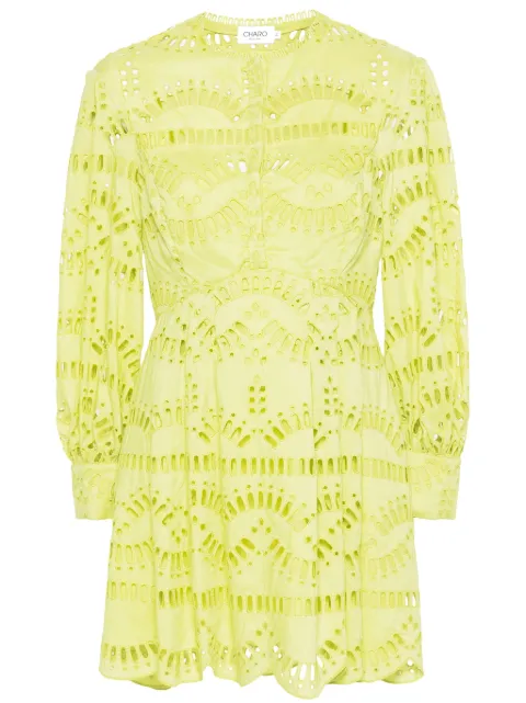 Charo Ruiz Ibiza Franca broderie-anglaise mini dress