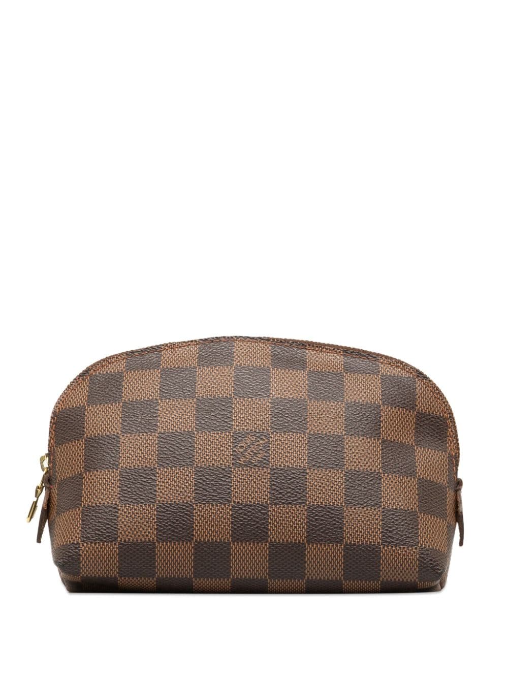 Pre-owned Louis Vuitton 2009 Cosmetic Pm Pouch In Brown