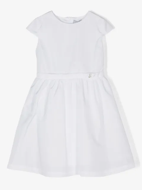 Herno Kids vestido con placa del logo