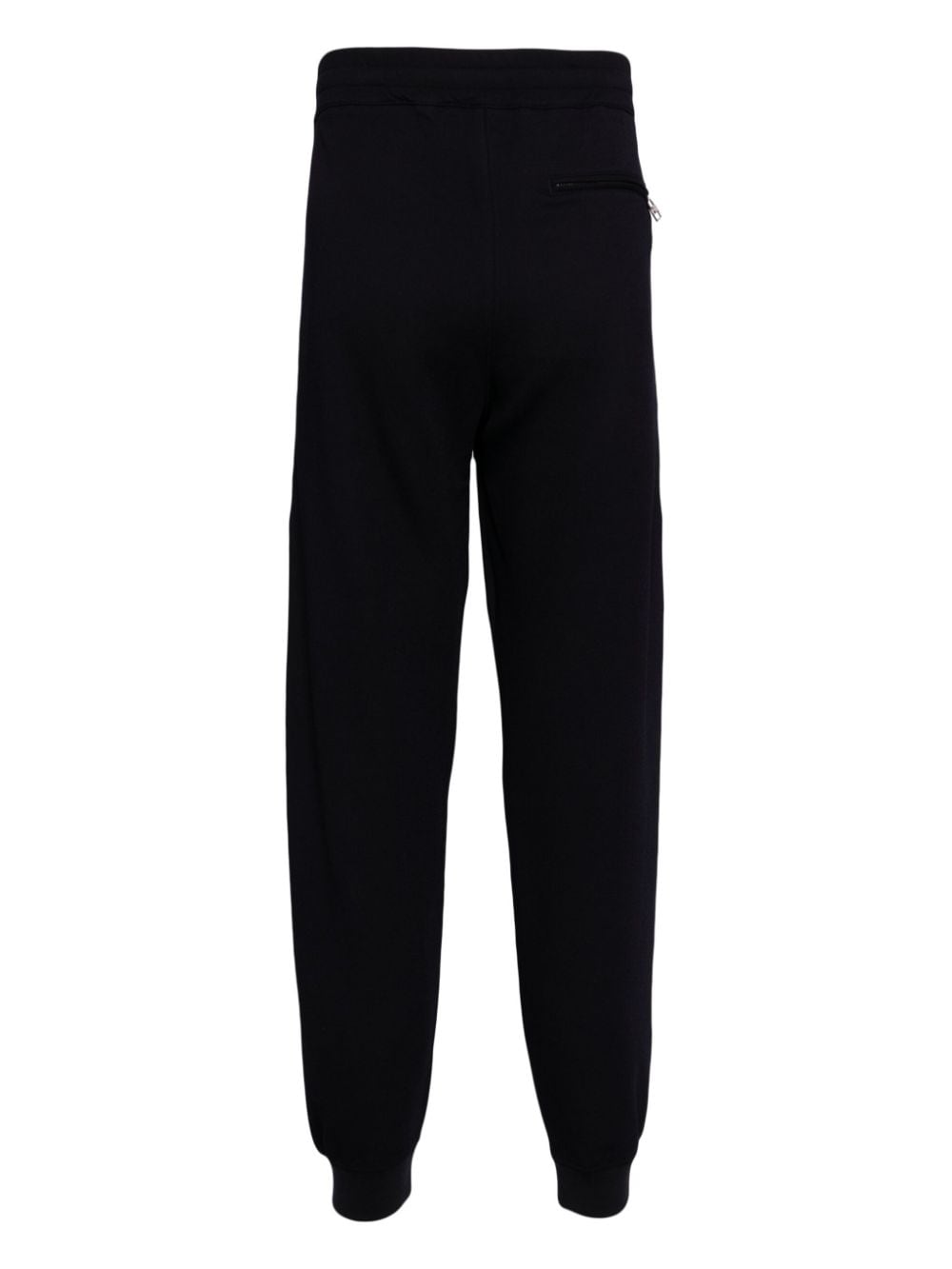 Shop Alexander Mcqueen Jetted-pocket Track Pants In Blue