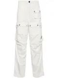 C.P. Company drop-crotch cotton cargo pants - White