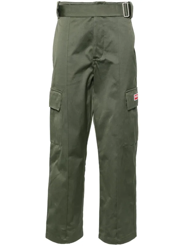 Kenzo Army ミッドライズ カーゴパンツ | グリーン | FARFETCH JP