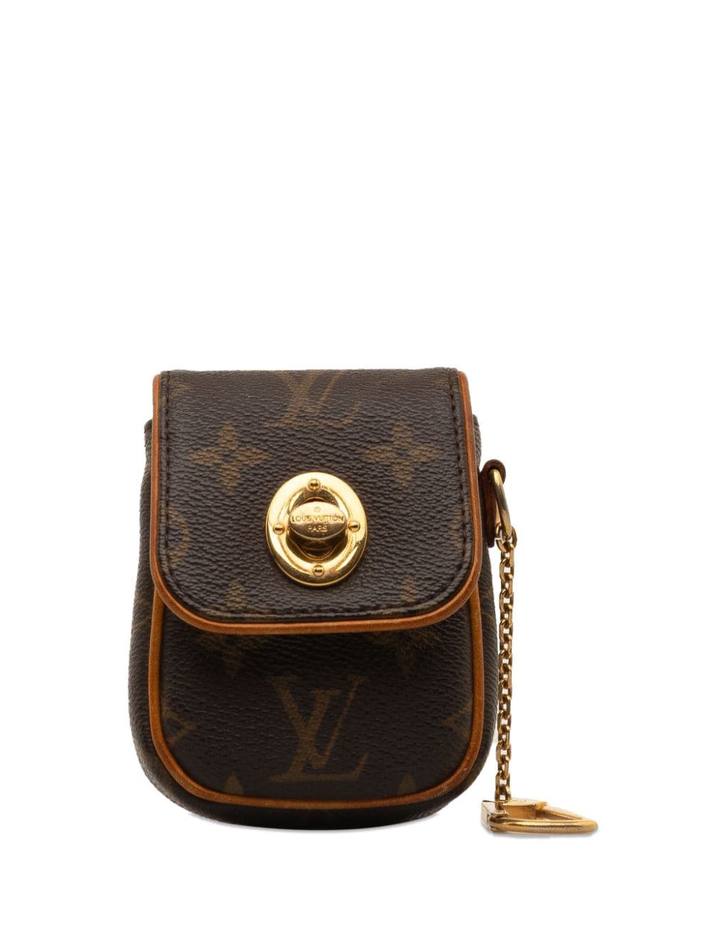 Pre-owned Louis Vuitton 2006 Tulum Pochette Wallet In Brown