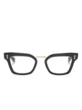 Akoni Luna butterfly-frame glasses - Black