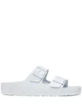 Birkenstock Arizona platform slides - White