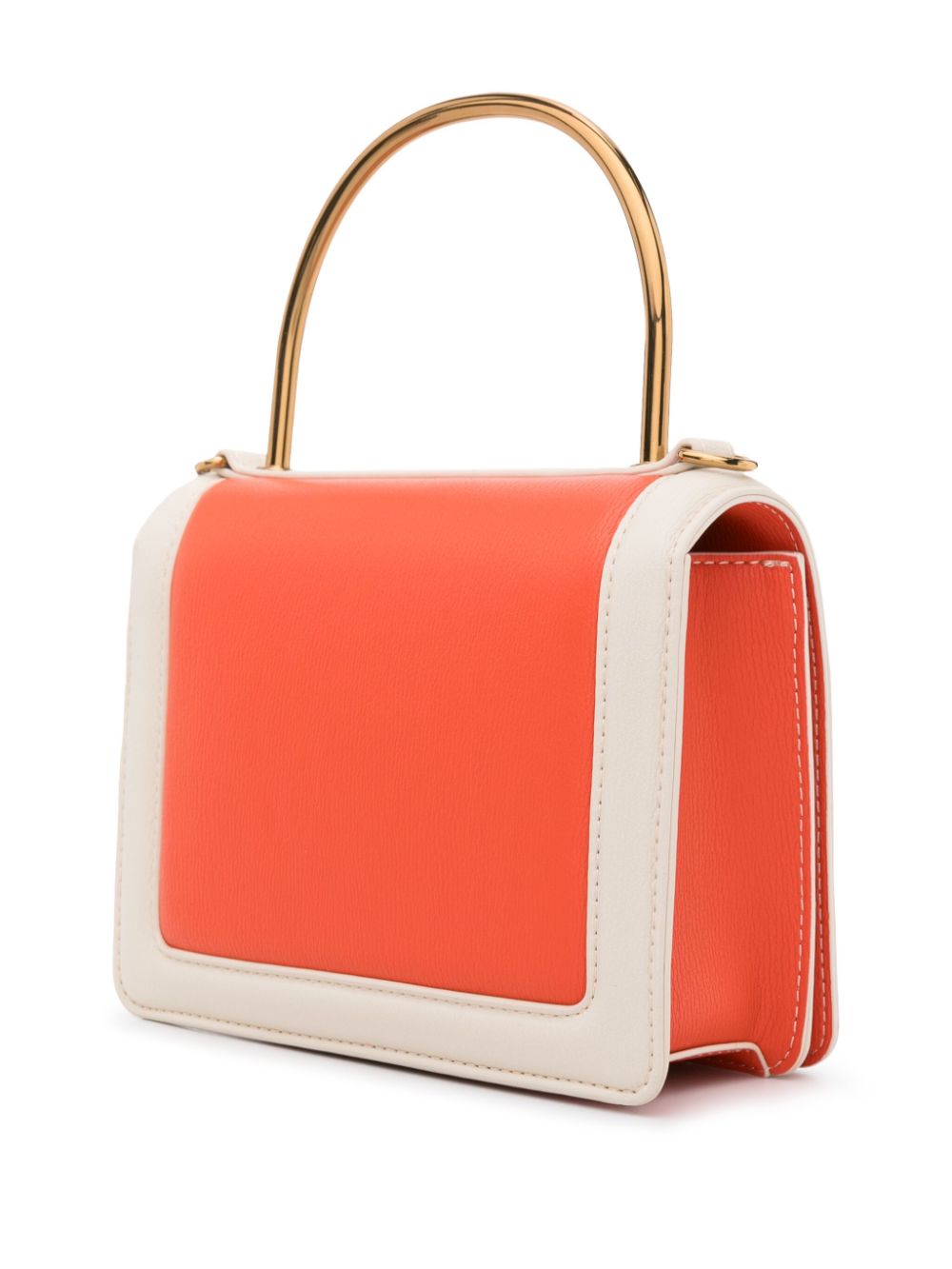 Love Moschino Shopper met geborduurd logo Oranje