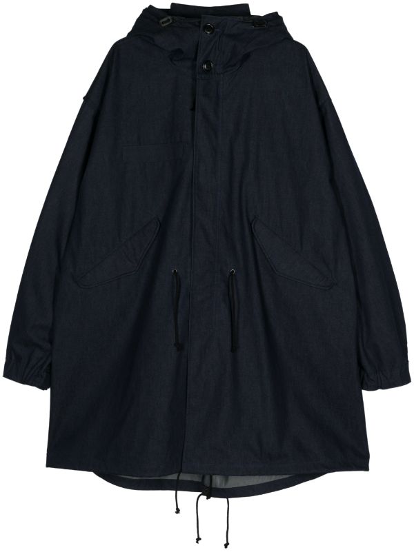 Junya Watanabe MAN x C.P Company Cotton Raincoat - Farfetch