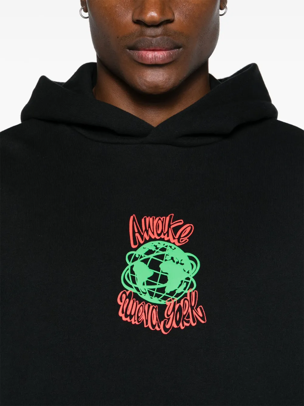 Where to find Jacquemus raised-logo cotton hoodie Men