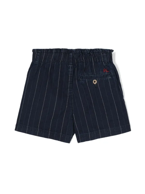 POLO RALPH LAUREN KIDS ピンストライプ デニムショートパンツ