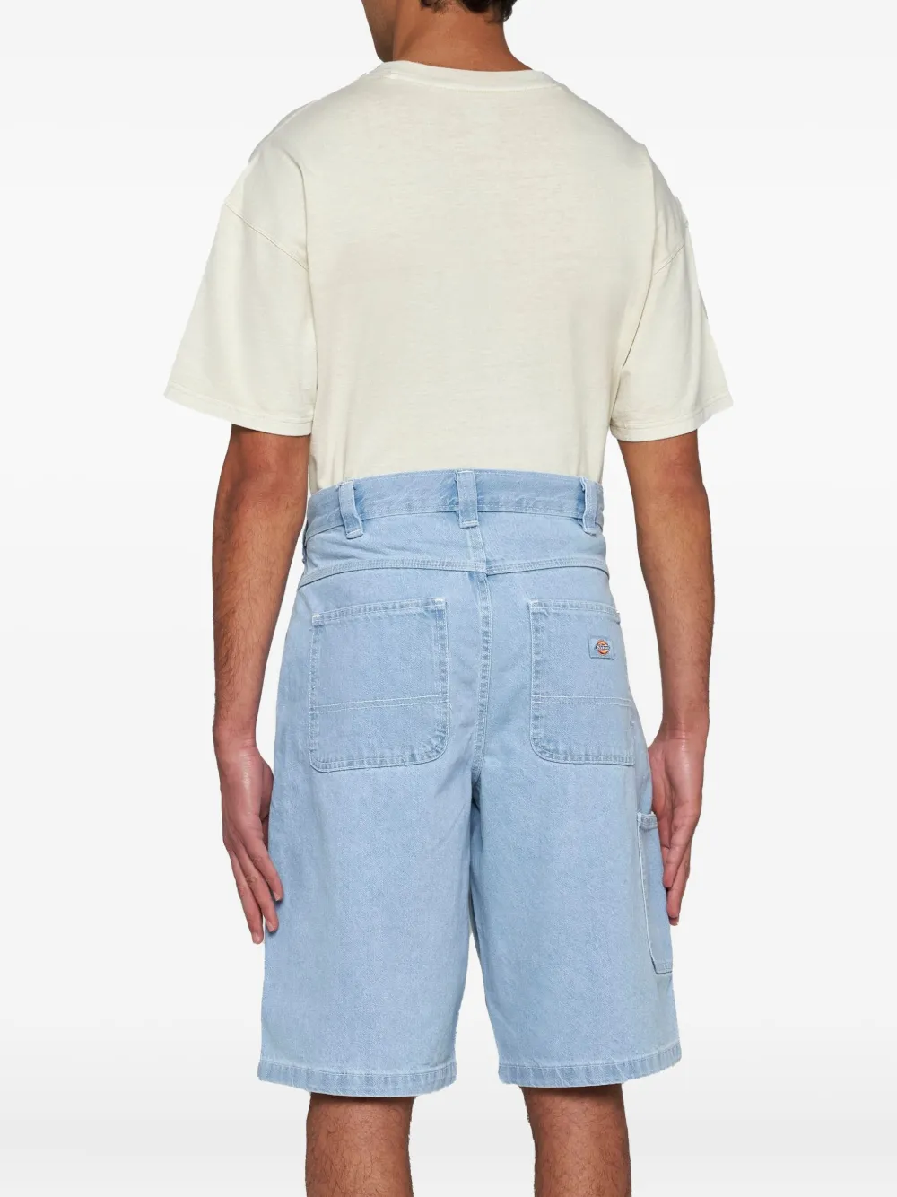 Dickies Construct Madison denim shorts Blauw