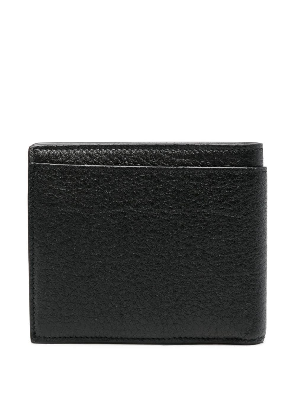 Shop Saint Laurent Paris East/west Bi-fold Wallet In Black