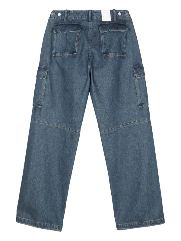 Coperni ワイド カーゴジーンズ | ブルー | FARFETCH JP