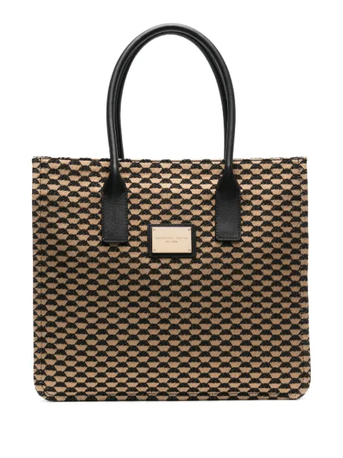 Roberto Festa Bruna jacquard tote bag