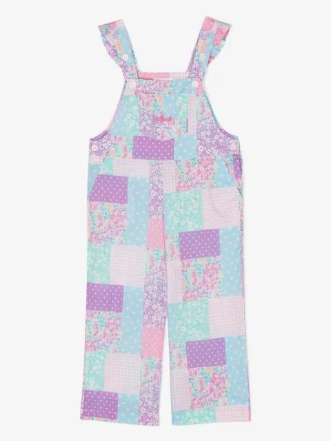 MC2 Saint Barth Kids patchwork pattern print jumpsuit