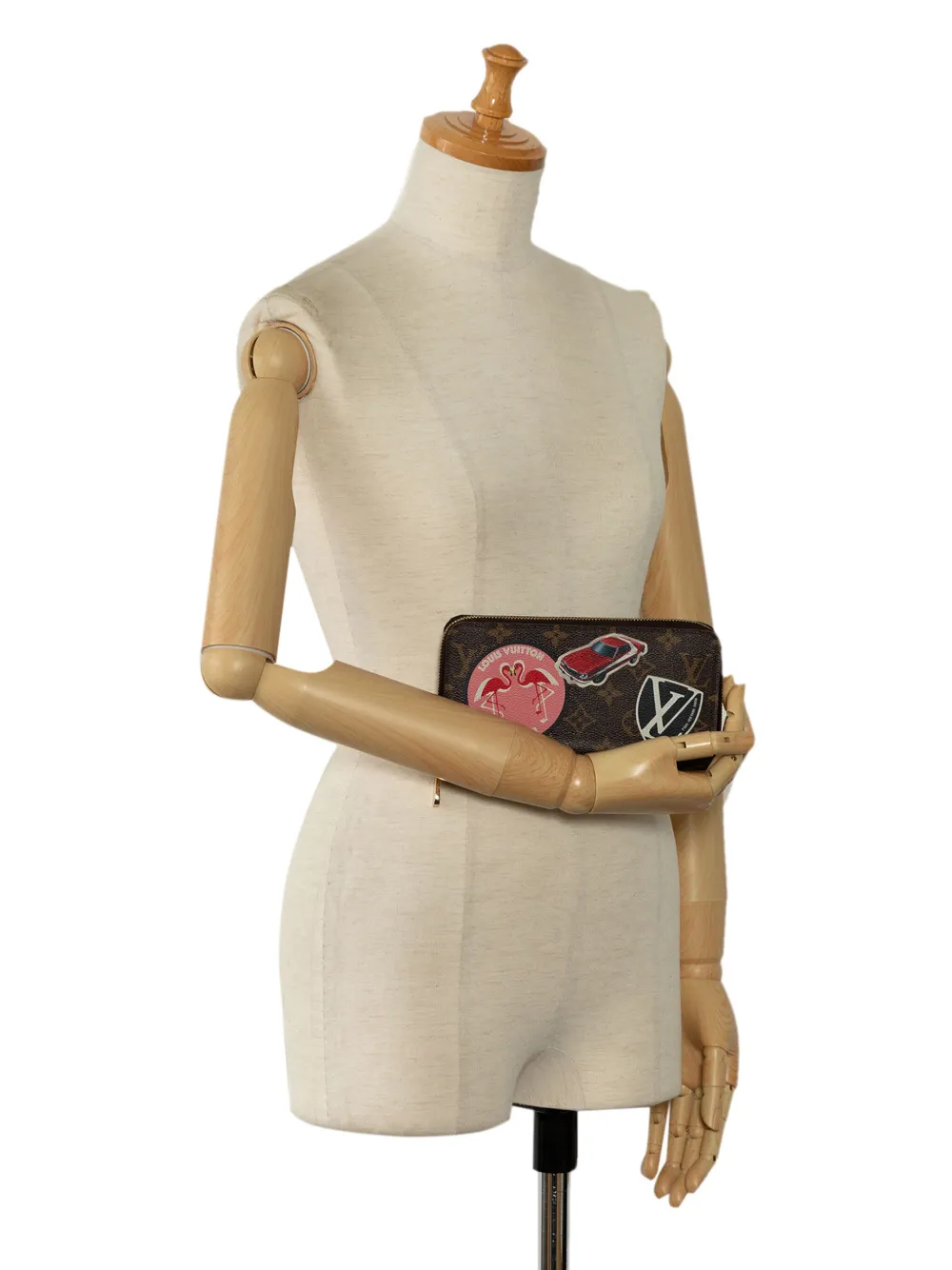 Louis Vuitton Pre-Owned 2016 ワールドツアー ジッピーウォレット 