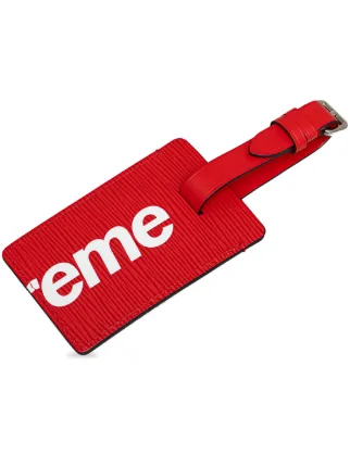 Supreme lv luggage tag on sale