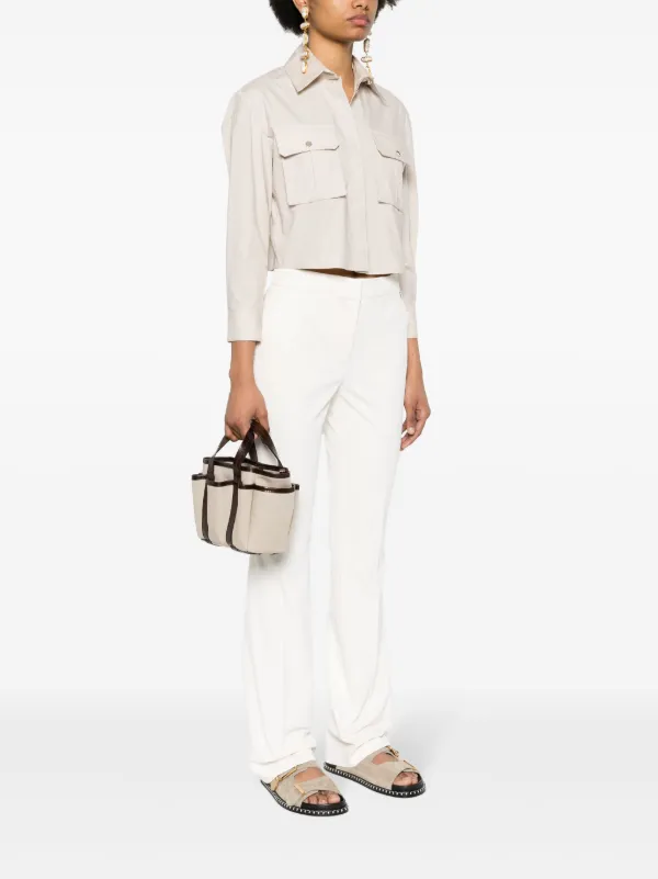 ＊MAX MARA＊ Giardiniera Mini Tote Bag Max Mara Mini Giardiniera Tote Bag | Brown | FARFETCH