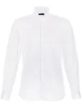 Fay cutaway collar stretch-cotton shirt - White