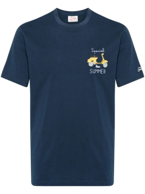 MC2 Saint Barth x Vespa® T-shirt met print