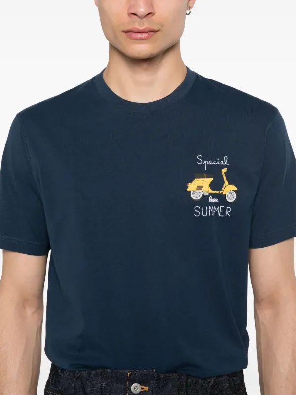 Tシャツ・カットソー MC2 SAINT BARTH Men T Shirts TSHM001 02471H Blue Men's cotton T-shirt tshm001 Pink | Caposerio.com