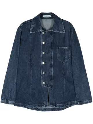 Namacheko Manni button-up Denim Shirt | Blue | FARFETCH JO
