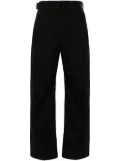 LEMAIRE belted wide-leg trousers - Black