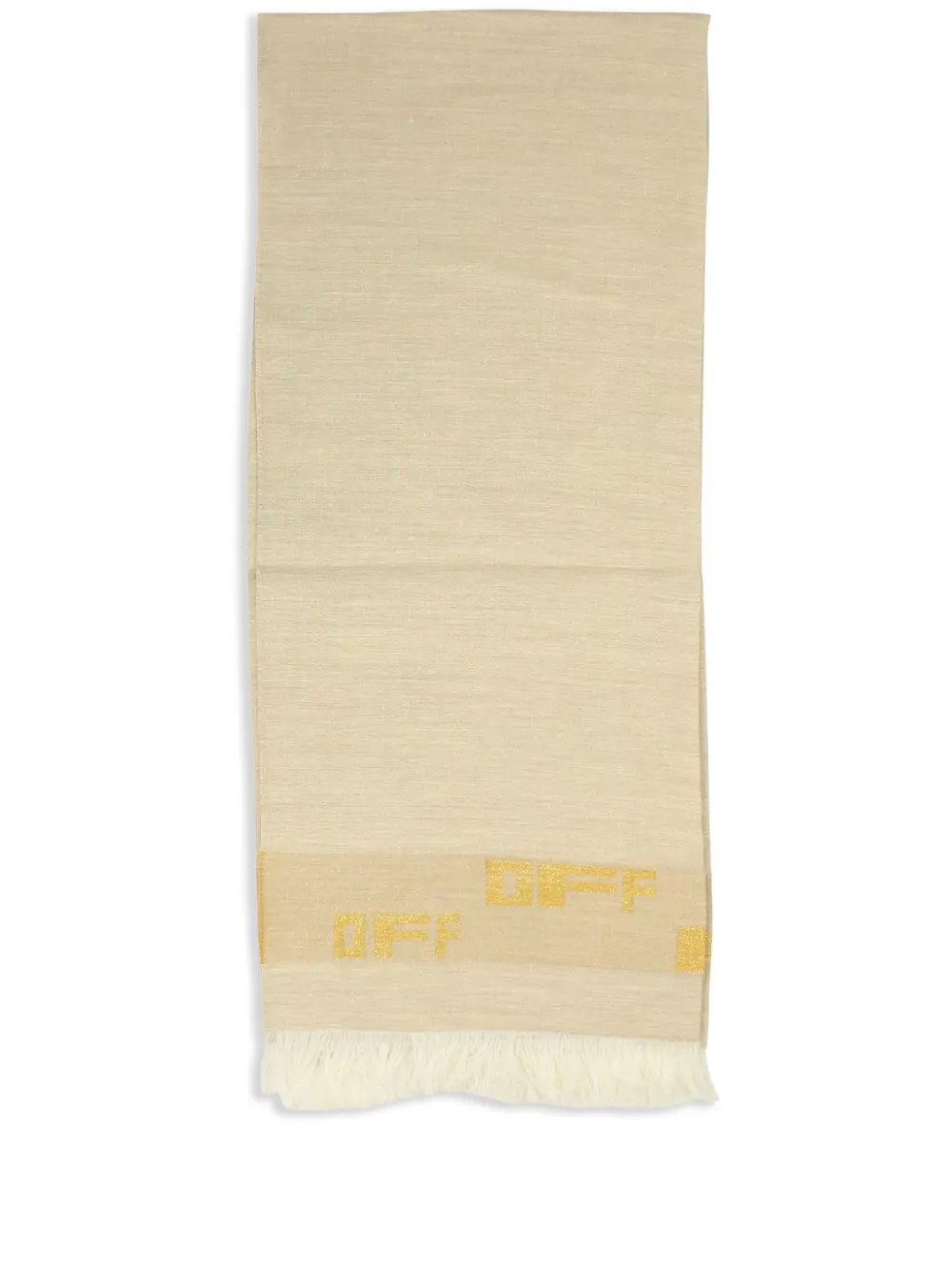 OFF-WHITE LOGO BLANKET
