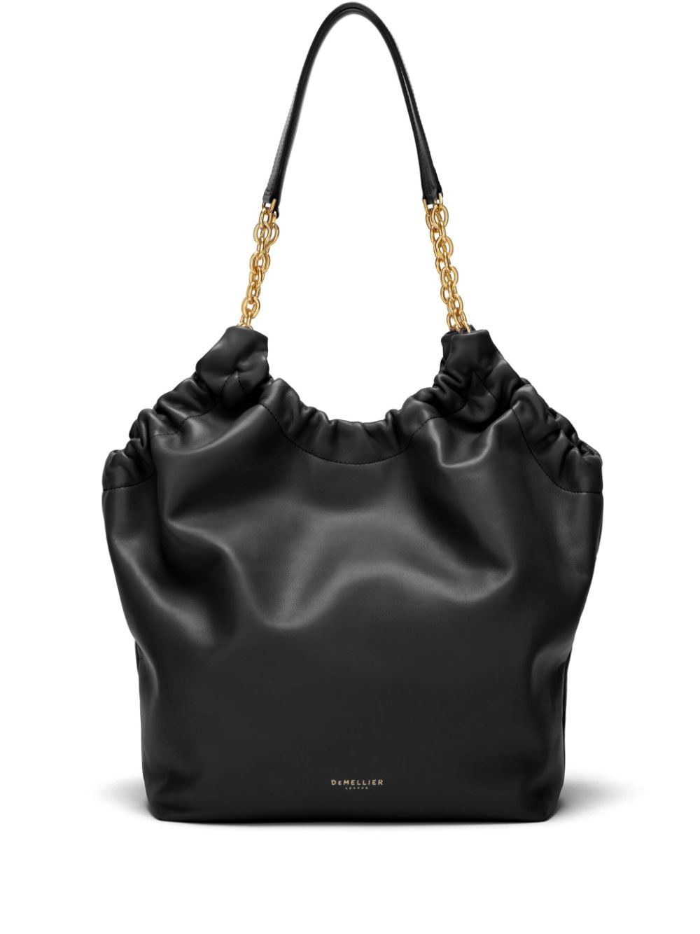 Demellier The Miami Leather Tote Bag In Brown