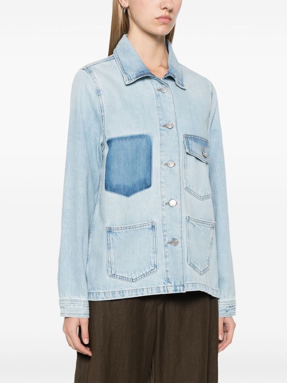 Shop Frame Chore Jacket In Blue