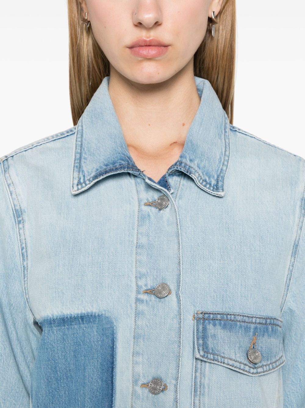 Shop Frame Chore Jacket In Blue