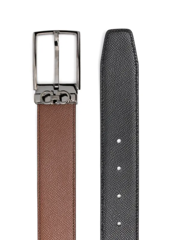 Ferragamo ブラウンレザーベルト Ferragamo レザーベルト | ブラウン | FARFETCH JP