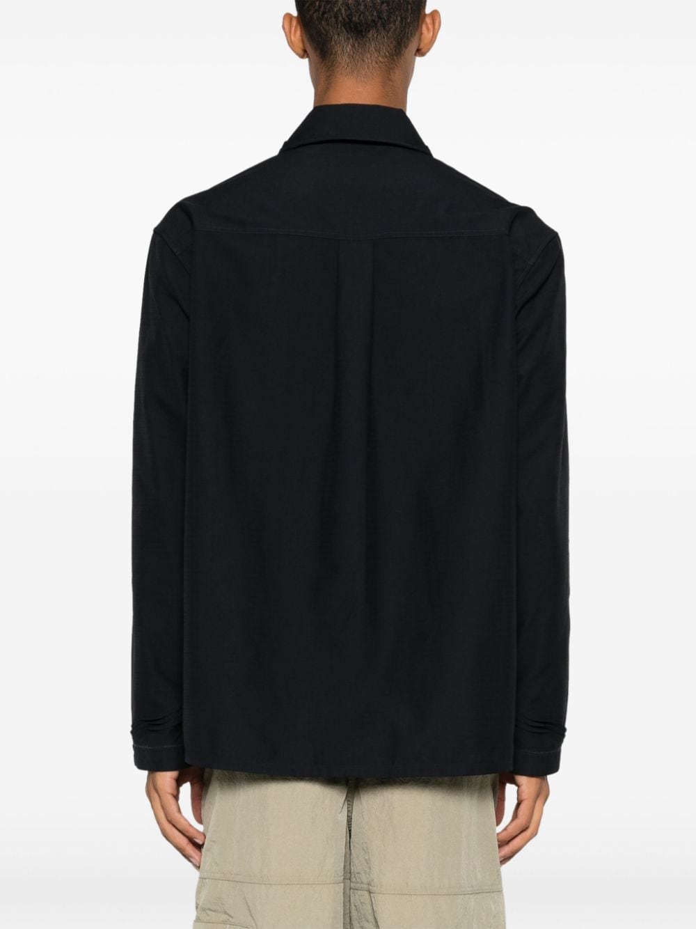 Shop Kiko Kostadinov Jarocka Shirt In Black