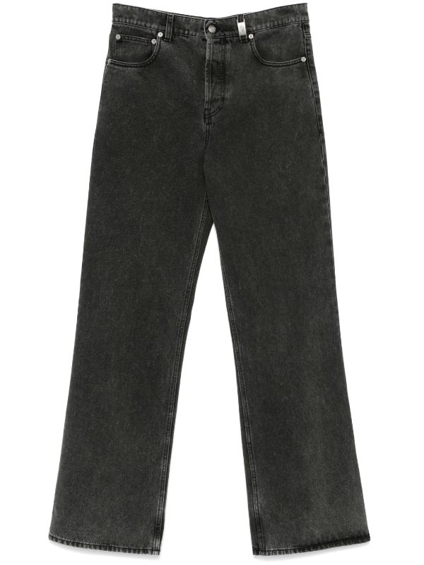 Alexander McQueen straight-leg Jeans | Black | FARFETCH PH