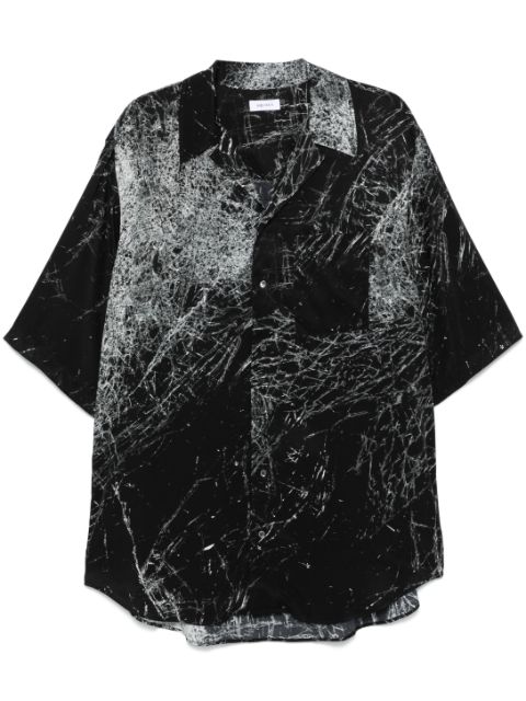 Alexander McQueen Smashed Screen-print shirt Men