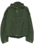 Alexander McQueen hooded jacket - Green