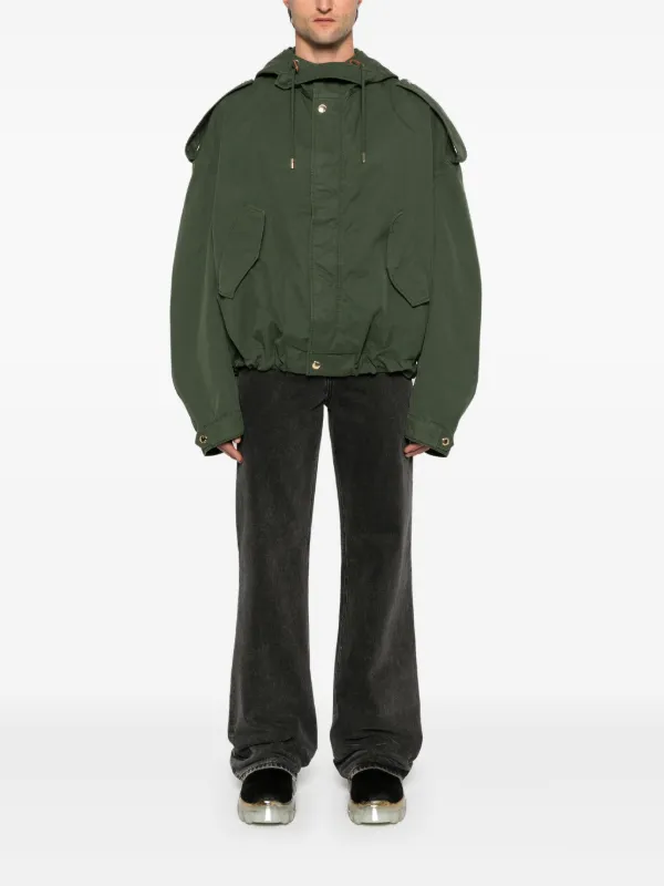 ジャケット・アウター ALEXANDER McQUEEN Hooded Tailored Jacket Alexander McQueen Hooded Jacket | Green | FARFETCH JO