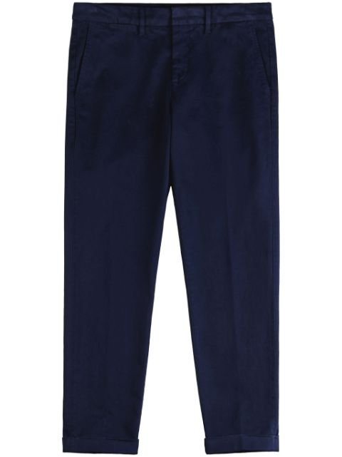 Fay straight-leg gabardine trousers