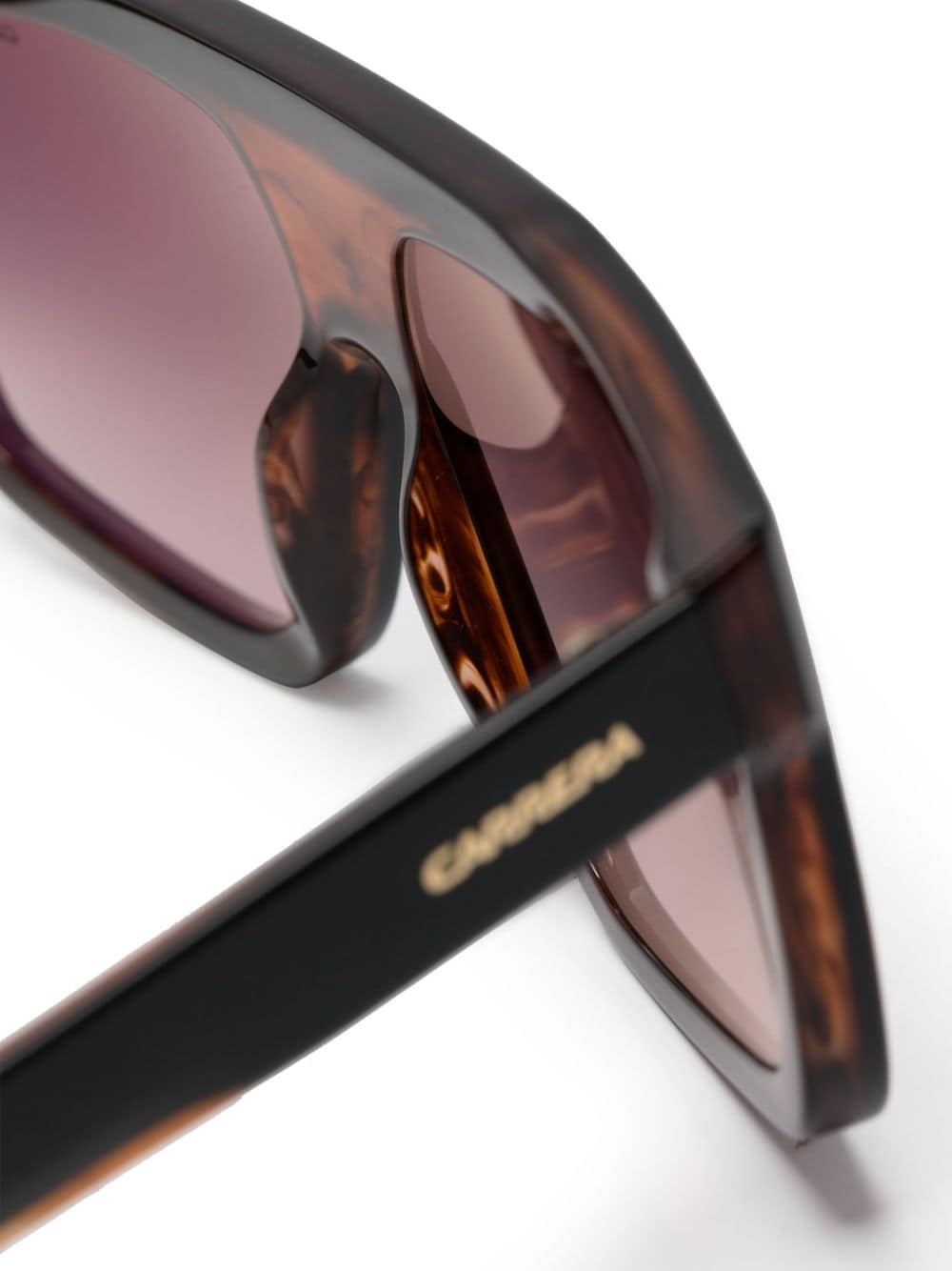 Shop Carrera 1061/s Navigator-frame Sunglasses In 褐色